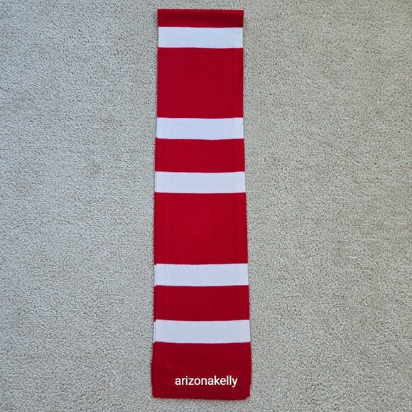 Talbots Accessories - NWOT Talbots Cashmere Scarf Red & White Striped